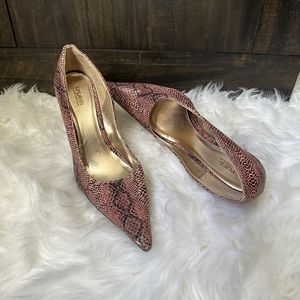 Women's leopard heels